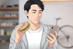 呑気症のNG１ながら食い