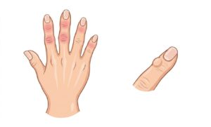 へバーデン結節の図