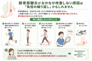 腓骨筋炎が何度も繰り返してしまう理由