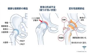 股関節の痛みから変形性股関節