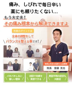 兵庫県西宮市ひこばえ整骨院TOPバナー